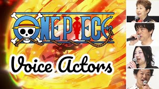 ONE PIECE  Legendary Voice Actors LIVE [upl. by Arabella]