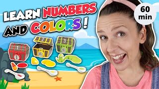 Learn Numbers Colors Counting and Shapes with Ms Rachel  Learning Videos for Toddlers in English [upl. by Mauve571]