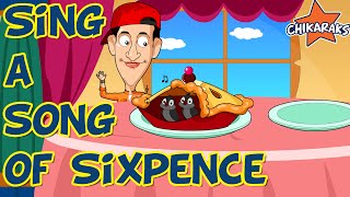 Sing A Song of Sixpence  Nursery Rhymes For Children  SRGMs [upl. by Nawrocki]