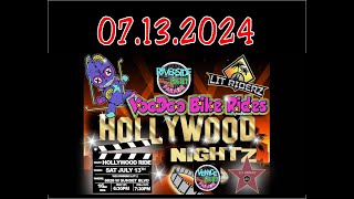 07 13 2024 VooDoo Bike Ride wLit Riders Riverside Electric Light Parade and More [upl. by Alisun]