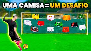 CADA CAMISA DE TIME DESBLOQUEIA UM DESAFIO EXTREMO [upl. by Tarryn]