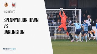 Spennymoor Town 21 Darlington  National League North  202324 [upl. by Ennairam]