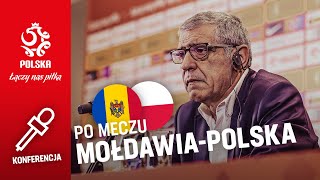 FERNANDO SANTOS PO MECZU Z MOŁDAWIĄ Oficjalna konferencja prasowa [upl. by Eey349]