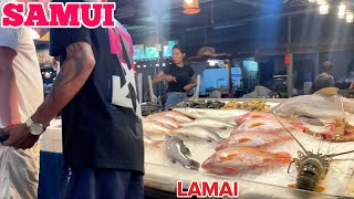 Koh Samui Lamai walking street Streets of Thailand [upl. by Laresa]