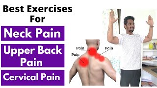 Best Neck Pain Relief Exercises  Quick Neck Upper Back And Trapezius Pain Relief  Cervical Pain [upl. by Eirrak748]