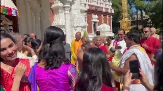 Shri Ram Sita Kalyanam in Shiva Vishnu Temple Livermore CA April 20 2024 [upl. by Ybanrab]