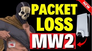 How to Fix Packet Loss MW2 PS5 [upl. by Ahsitniuq]