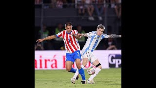 LA SELECCIÓN ARGENTINA PERDIÓ 2  1 CONTRA PARAGUAY [upl. by Winnah290]