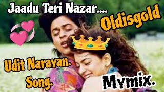 Jaadu Teri Nazar 💞  Udit Narayan  SHORT SONG  Mymix  Mix  Hindi ™👑Oldisgold [upl. by Yelsna195]