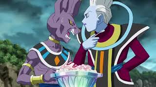 Whis fights Beerus over strawberry [upl. by Aleron]