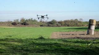 Drona agricolă DJI la Dumbraveni Suceava [upl. by Lyrpa737]