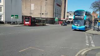 Go Ahead Scarborough Locals amp Transdev Coastliner in Scarborough March 2023 [upl. by Egag]