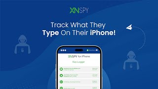 XNSPY iPhone Keylogger App  See Everything They Type [upl. by Amalburga]