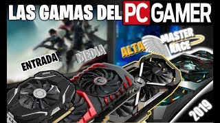 Las GAMAS del PC GAMER [upl. by Aehta216]