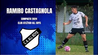 Ramiro Castagnola  Defensor central  center back  CA All Boys 2024 [upl. by Alol]