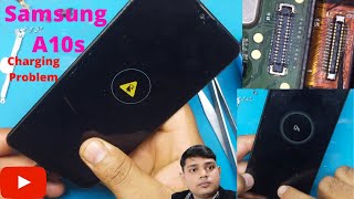 Samsung A10S Charging Problem  Fake Charging  Not Charging  A10S [upl. by Hollyanne7]