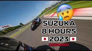 Suzuka 8 hours Onboard 2023  Canepa YART Yamaha R1 Test [upl. by Anrak]