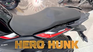 New Hero Hunk  Model 2024 ❤️ Hunk 150R BD ❤️ Black ❤️ Smart Features [upl. by Darryl369]