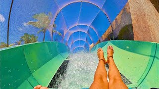 The Falls Water Coaster Waterslide at Aquaventure Bahamas [upl. by Brandyn]