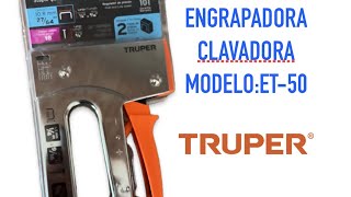 EngrapadoraClavadora de la marca Truper [upl. by Panta]