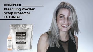 Farmavita Omniplex Bleach Powder  Scalp Protector tutorial [upl. by Arelc542]