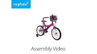 18 inch Barbie bicycle assembly video [upl. by Ankeny]