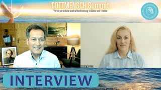 Dieter Häusler beim „GOTTMENSCH Summit“ 2023 – Interview Teil 1 [upl. by Nlyak957]