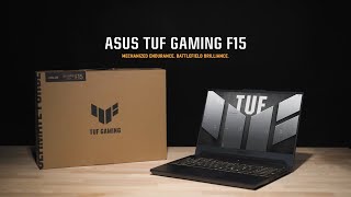 Unboxing the ASUS TUF Gaming F15  2023 [upl. by Faletti]