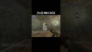 Another Mini ACE 1v2 Clutch in Mix counterstrike cs16 shorts [upl. by Akessej]