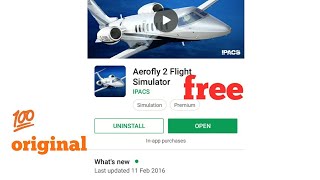 How to download and install aerofly 2 flight simulator full version free 2018 [upl. by Nuawad]