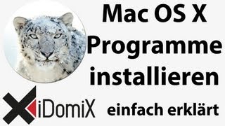 Programme unter Mac OS X installieren und aus dem Mac App Store installieren [upl. by Chappell]