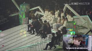 Idol reaction to bts vcr at mma2019 [upl. by Bora]