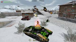 Tanki Online Shaft XT Skin Healing Emitters Augment and Titan XT Skin gameplay no commentary [upl. by Amirak779]