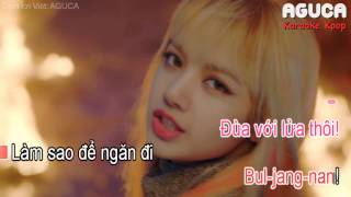 Karaoke Việt  Audio PLAYING WITH FIRE  BLACKPINK [upl. by Alatea603]