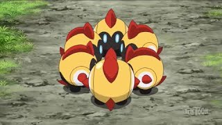 Goh catches Falinks  Pokemon Journeys English Dub [upl. by Alinna]