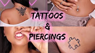 My Tattoos And Piercings 2019 [upl. by Areem]