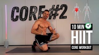 Workout 8  10 min HIIT Sixpack Homeworkout  Ohne Zusatzgewicht [upl. by Donica]