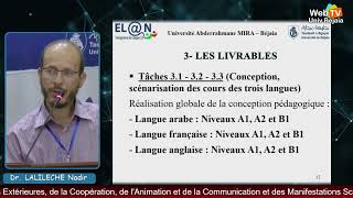 Conception pédagogique scénarisation et implémentation par LALILECHE Nadir  Université de Béjaia [upl. by Noscire]