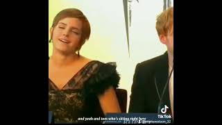 Emma Watson Talking about Kissing Tom Felton [upl. by Stew614]