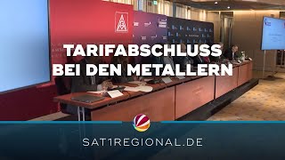 Tarifabschluss in der Metall und Elektroindustrie [upl. by Mazonson]