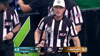 IFL Pirates go into Stands to fight Rattlers Fans [upl. by Aicatsanna]