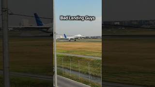 Tilting Landing Airbus A330 planesspotting jetliners boeing777x aviation [upl. by Vicky739]