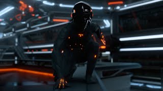 Daft Punk  Rinzler Basic Slack Remix Music Videofrom the movie TRON LegacyFull HD [upl. by Akfir14]