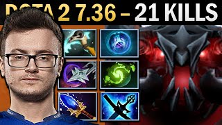 Shadow Fiend Gameplay Miracle with 21 Kills and Refresher  Dota 2 736 [upl. by Bobbi]