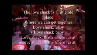 Love Shack Glee Lyrics [upl. by Miller767]