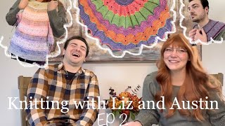 EP 2 Kit unboxing WIPS testknits  knitting podcast [upl. by Arnon654]