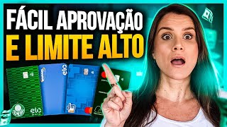 5 CARTÕES DE CRÉDITO DE FÁCIL APROVAÇÃO E COM LIMITE ALTO 2024  CARTÕES DE CRÉDITO FÁCIL DE APROVAR [upl. by Osi]