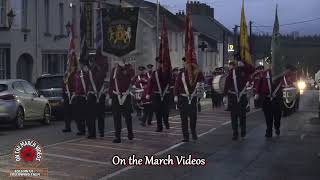 Bangor Protestant Boys  Crossgar Young Defenders band parade 2024 [upl. by Ymrej199]