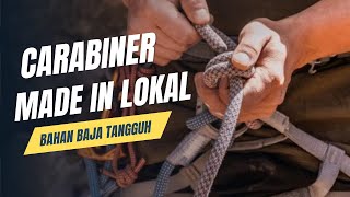 REVIEW CARABINER BAJA BUATAN LOKAL  Climbing Tools [upl. by Neral]