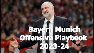 Euroleague  Bayern Munich Offensive Playbook 202324 [upl. by Nnovahs206]